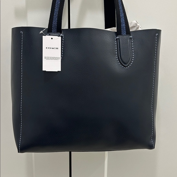 Coach (NWT) Derby Tote in Midnight Navy - Picture 10 of 13
